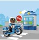 LEGO Duplo Moto della Polizia 10900 Agemte Vigile con Paletta Stop e Go 8 pz